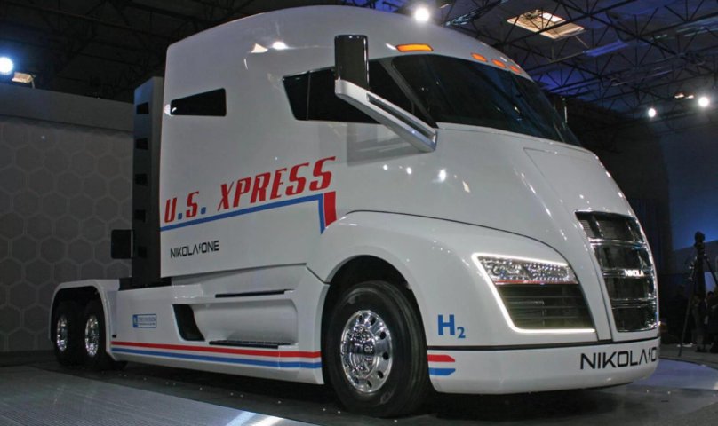 Электрический тягач Nikola one