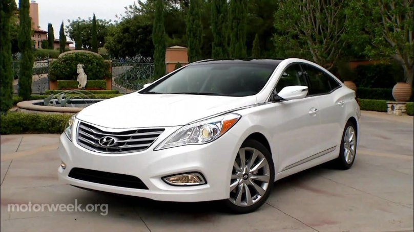 Hyundai Grandeur 2012 белый