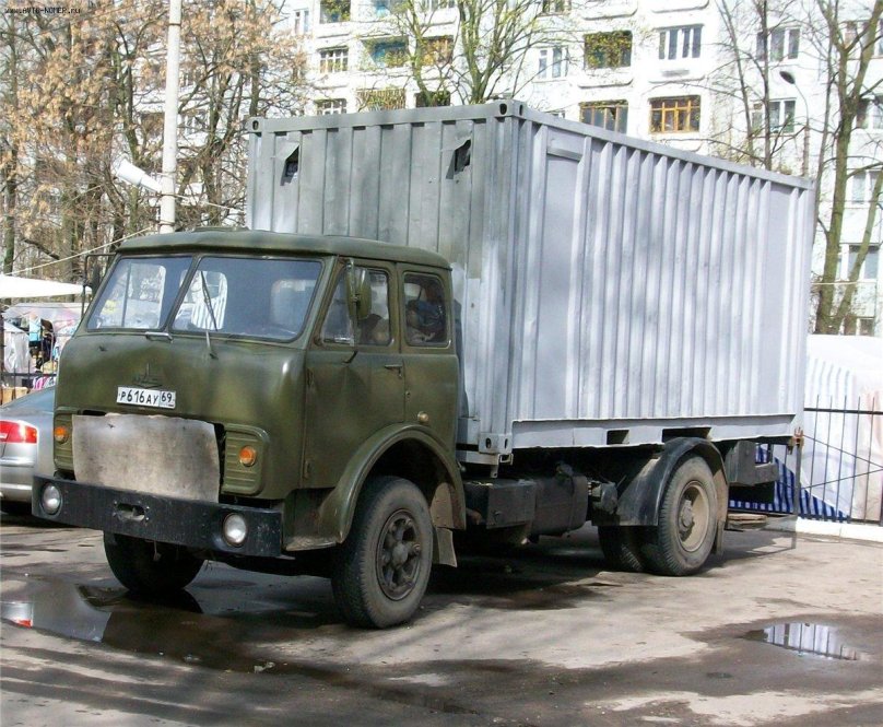 МАЗ 500 мусоровоз