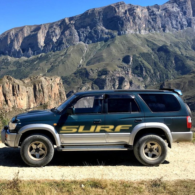 4х4 наклейки Toyota Hilux Surf