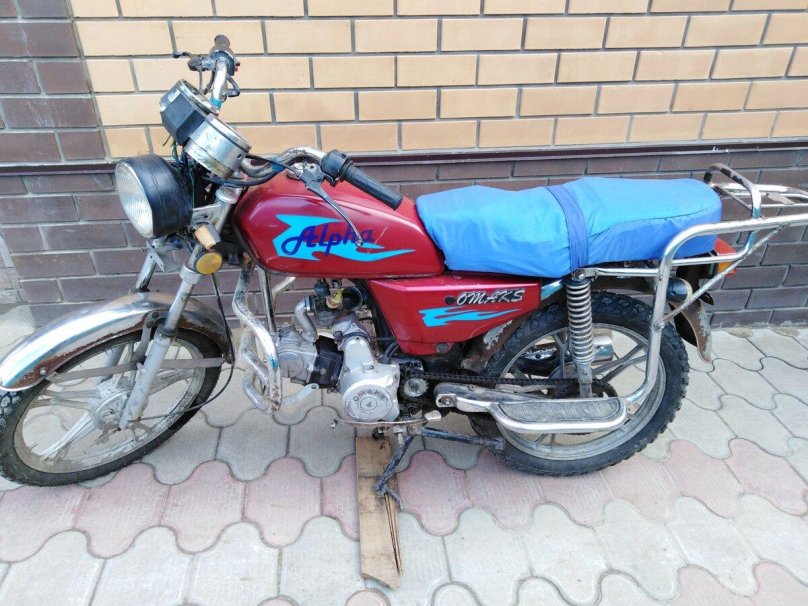 Мопед Альфа омакс