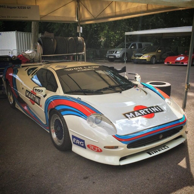 Jaguar xj220 Race car