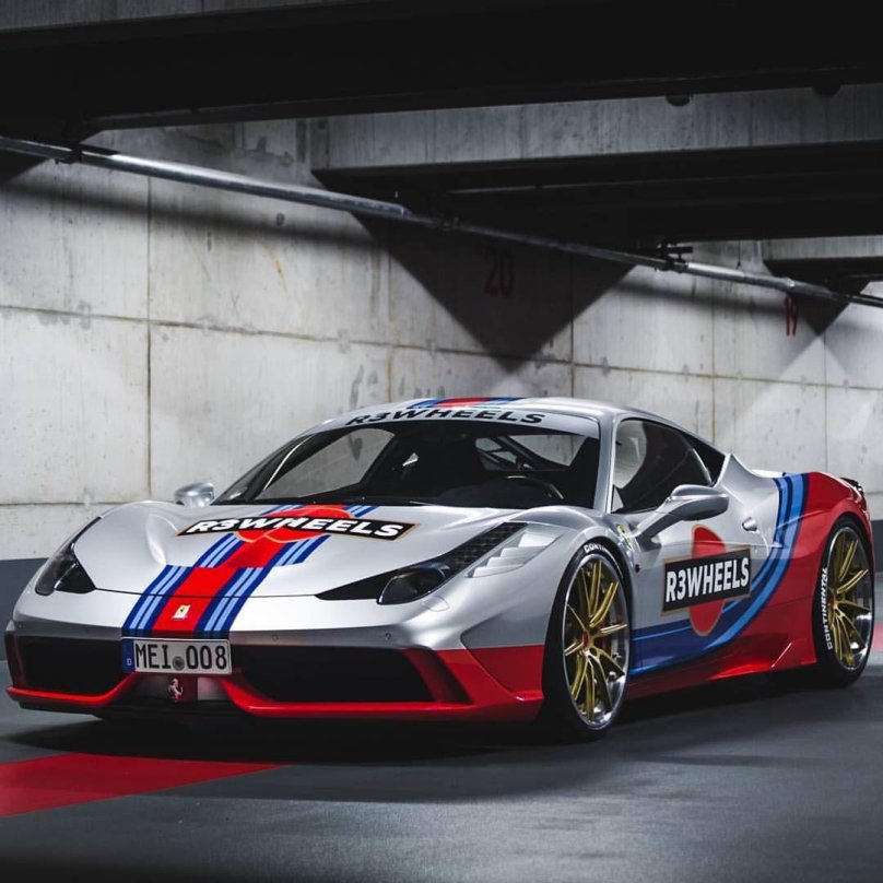 Ferrari 458 винил