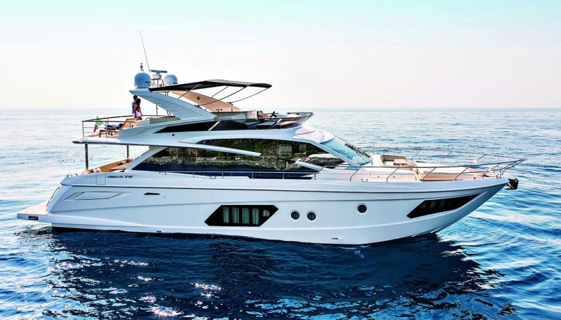 Яхта катамаран Флайбридж