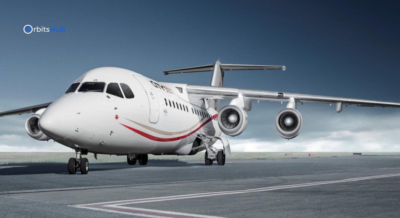 Avro rj85 самолет