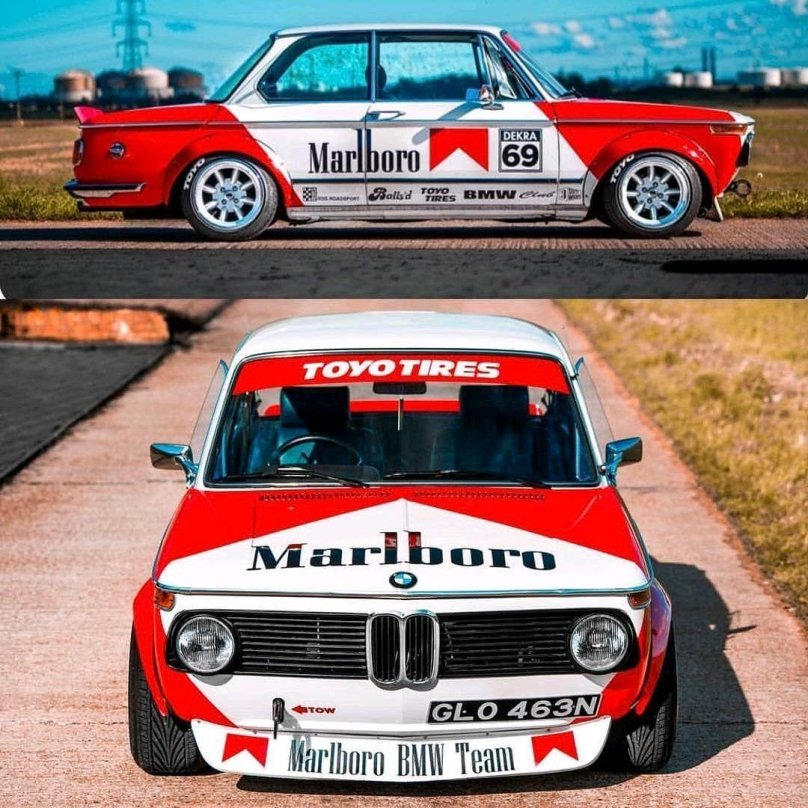 BMW e34 Marlboro