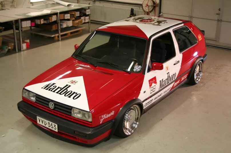 Volkswagen Golf 2 Marlboro