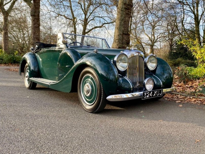 1938 Lagonda v12 Brockman coachwork _