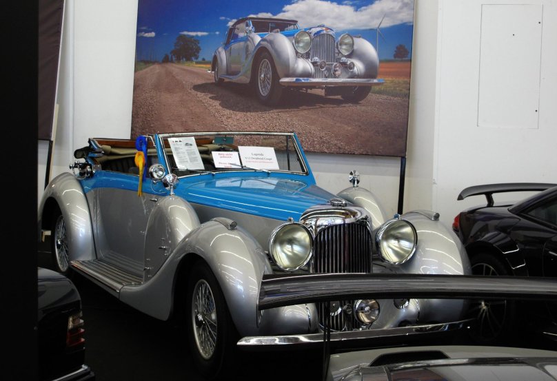 Lagonda 3 1933 внутри