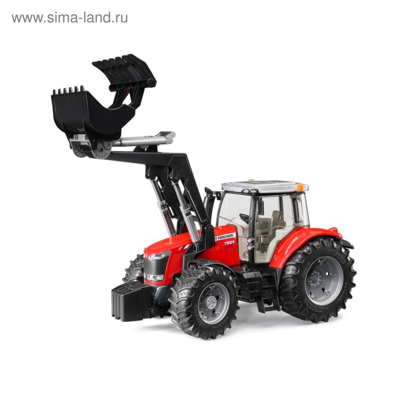 Трактор Bruder Massey Ferguson 7600 c манипулятором