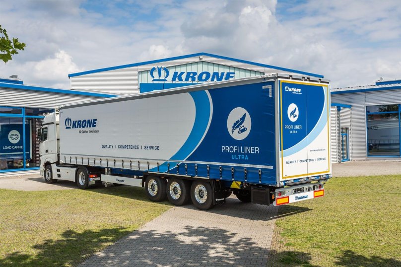 Полуприцеп крона SDP 27