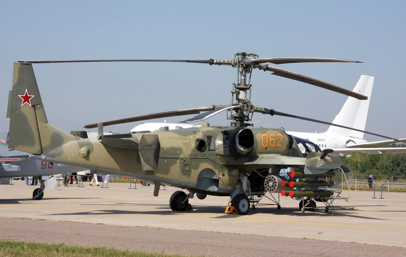 Ка-52 атака