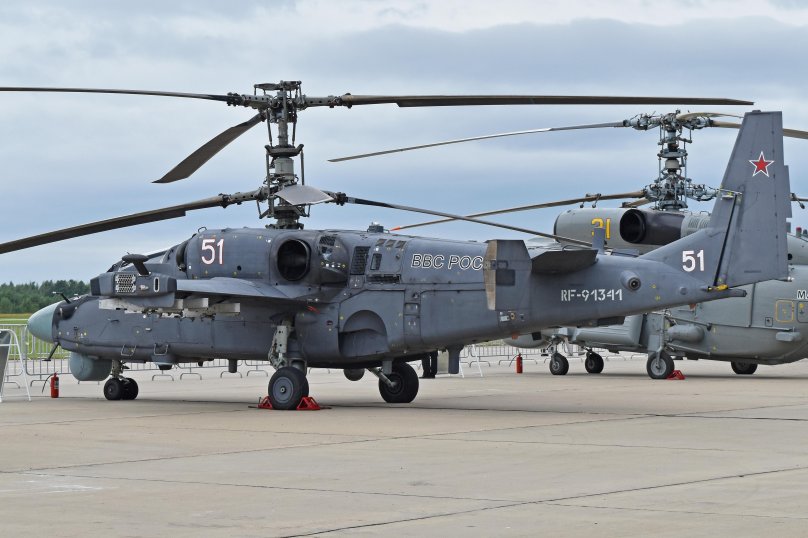 Вертолет ка-52 "Аллигатор"