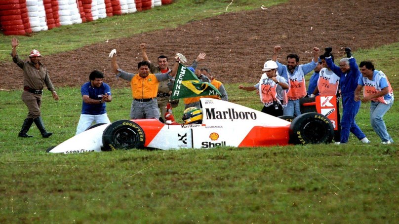 Ayrton Senna Brazil GP 1991