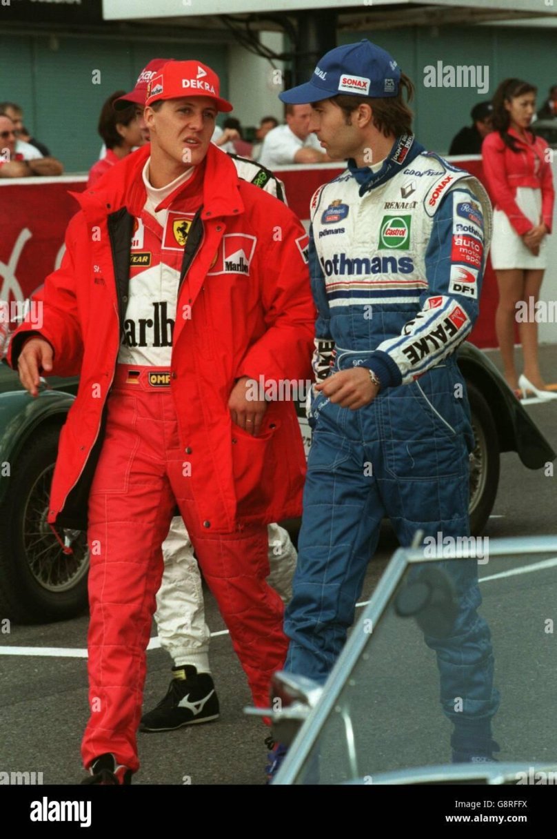 Айртон Сенна и Михаэль Шумахер