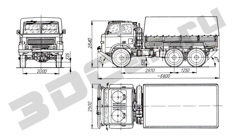 Габаритная схема Star 266