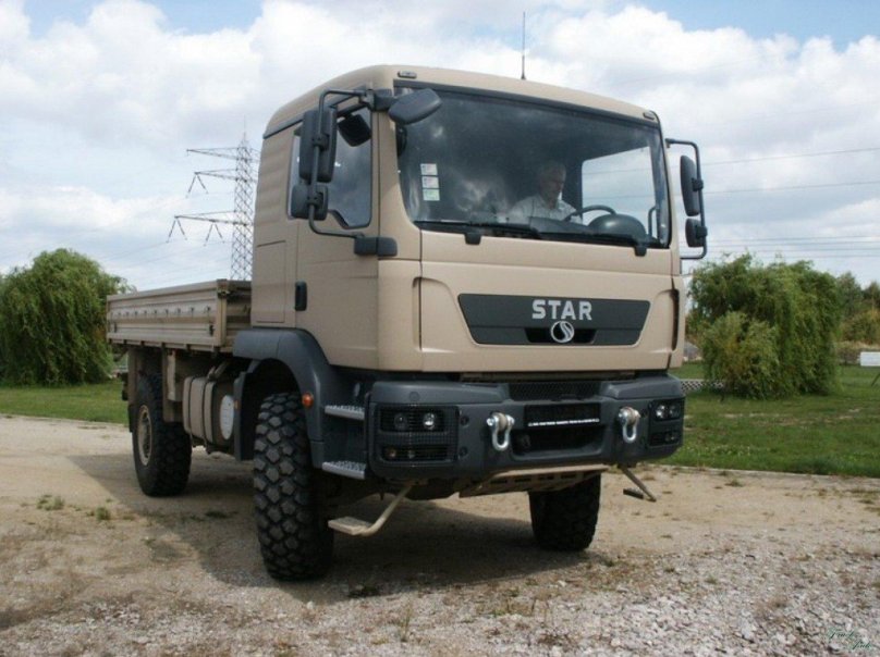 Man 4x4 тягач