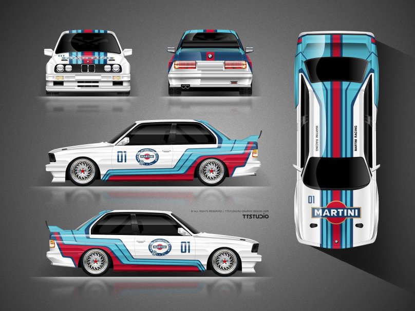 BMW e36 livery