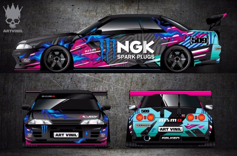 Nissan Skyline r34 livery