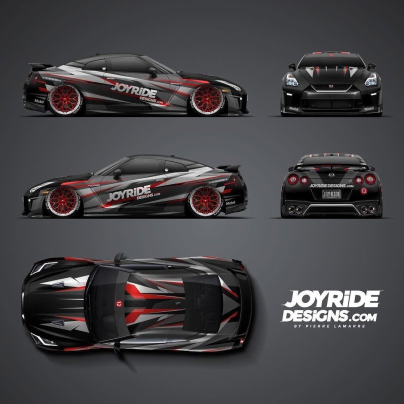 Nissan GTR r35 винил