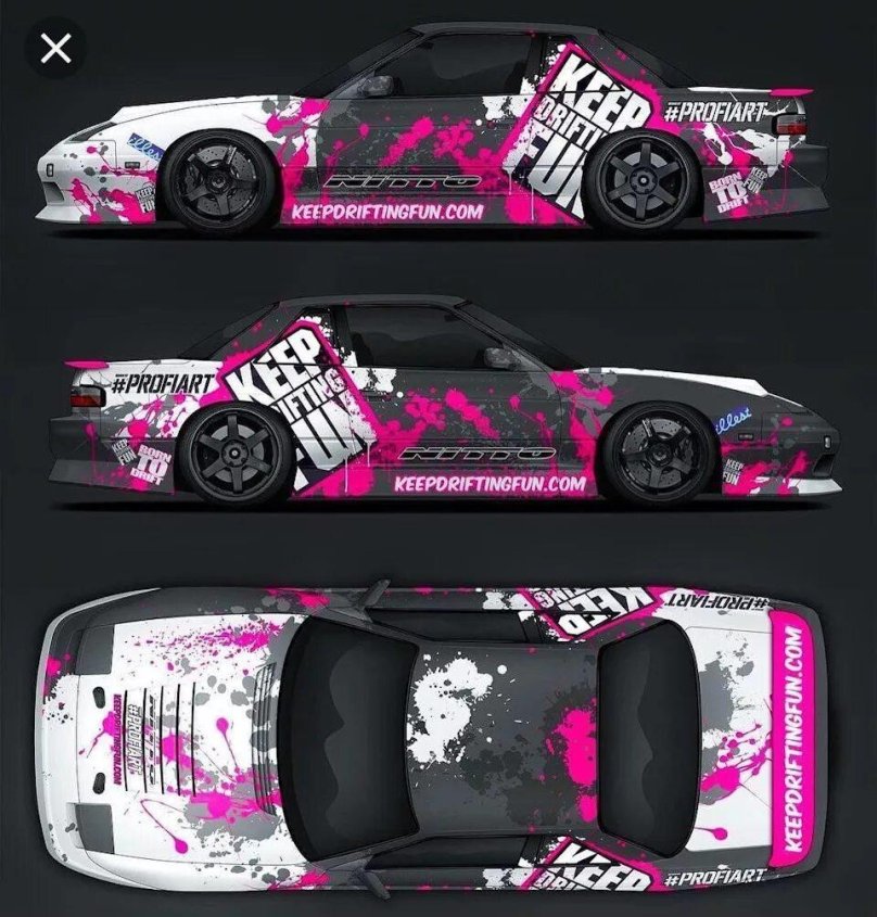 Nissan 180sx livery