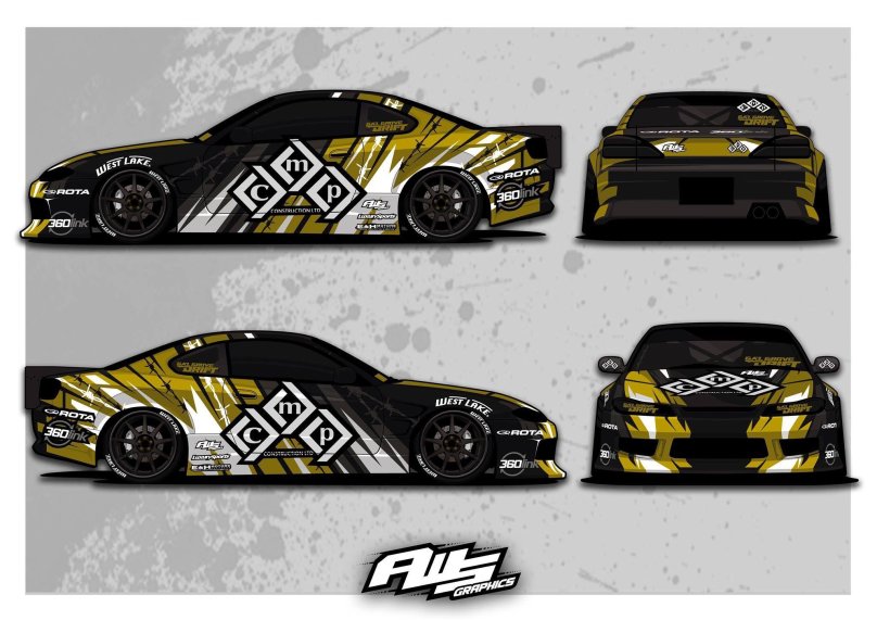 Silvia s15 винил развертка