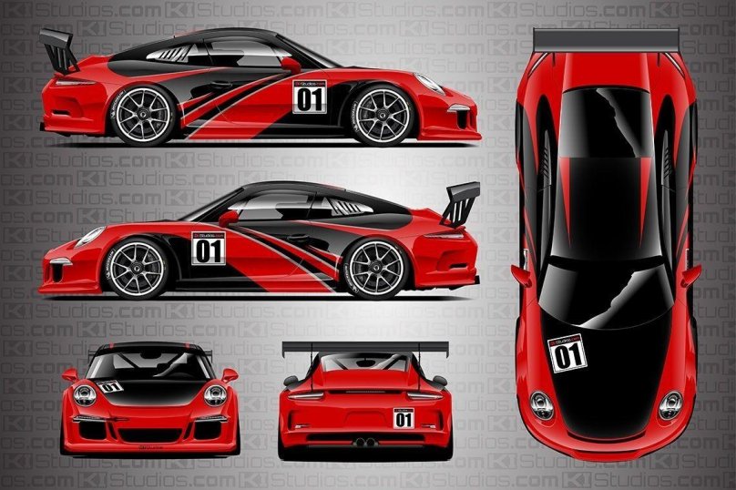 Porsche 911 livery