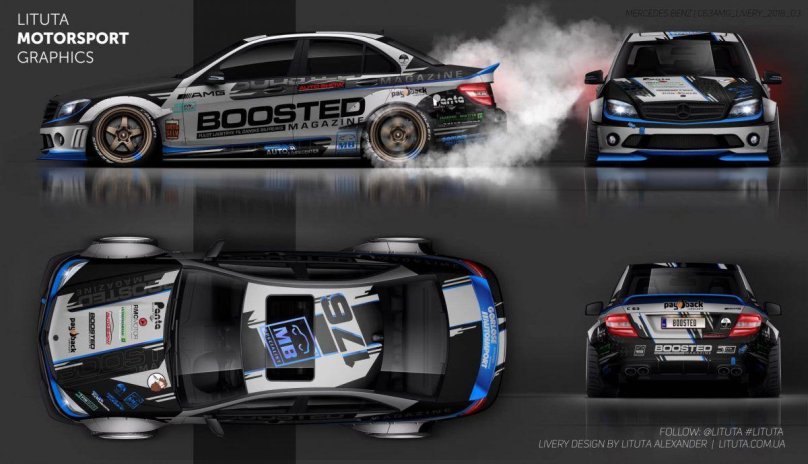 Nissan Silvia s13 livery развертка