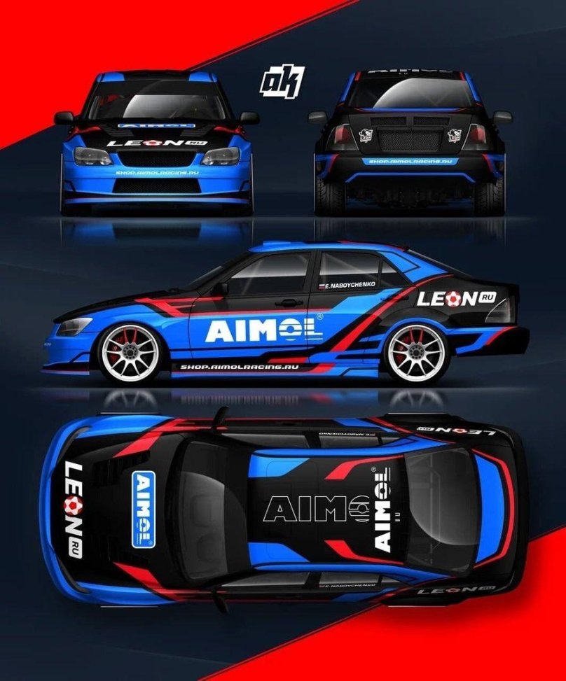Nissan 180sx AIMOL livery