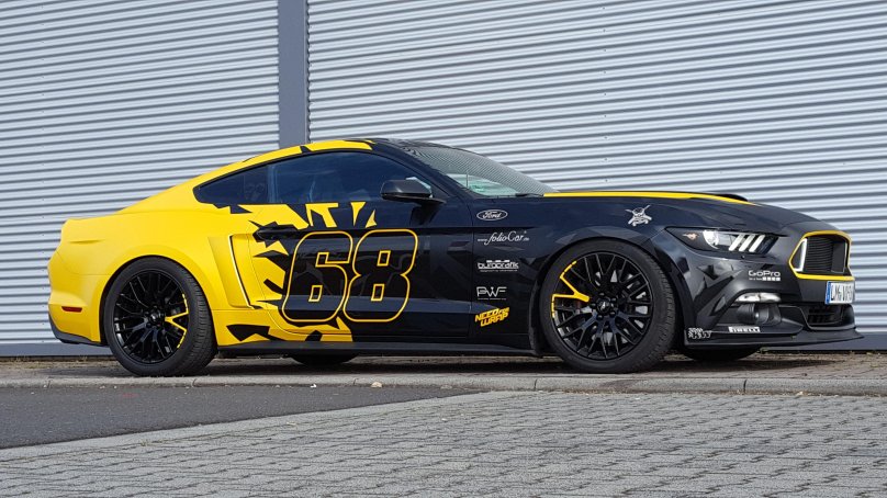 Винил на Мустанг ГТ