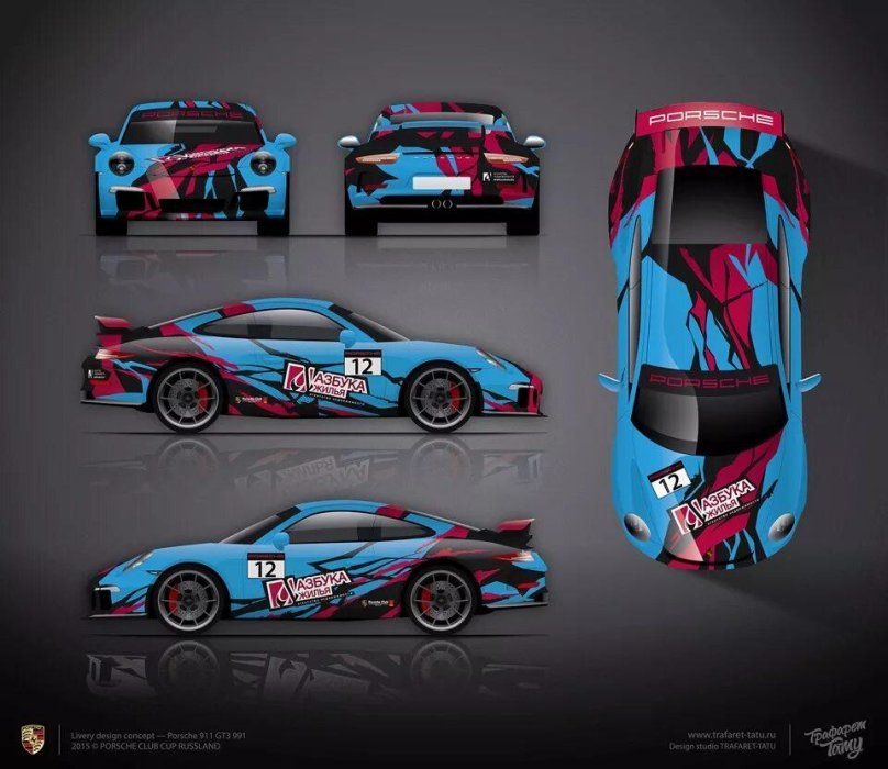 Porsche 911 livery
