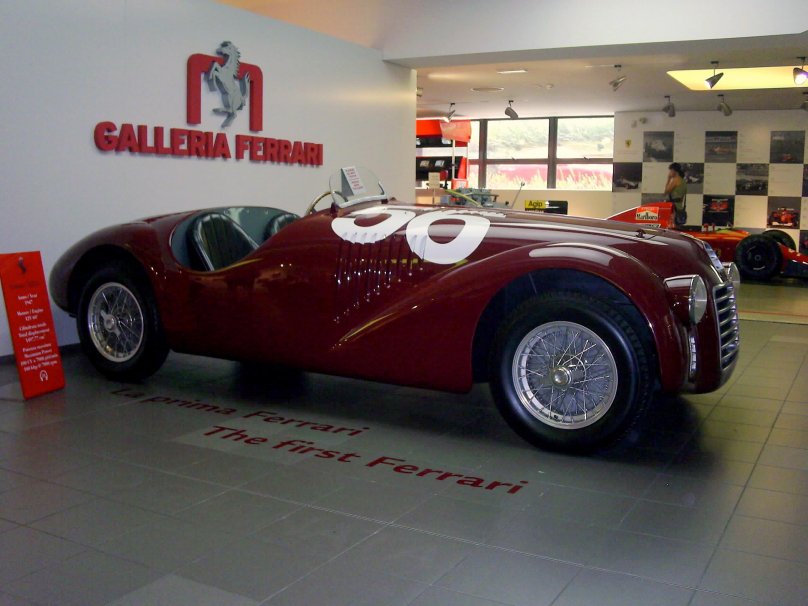 Ferrari 125 первая машина Энцо