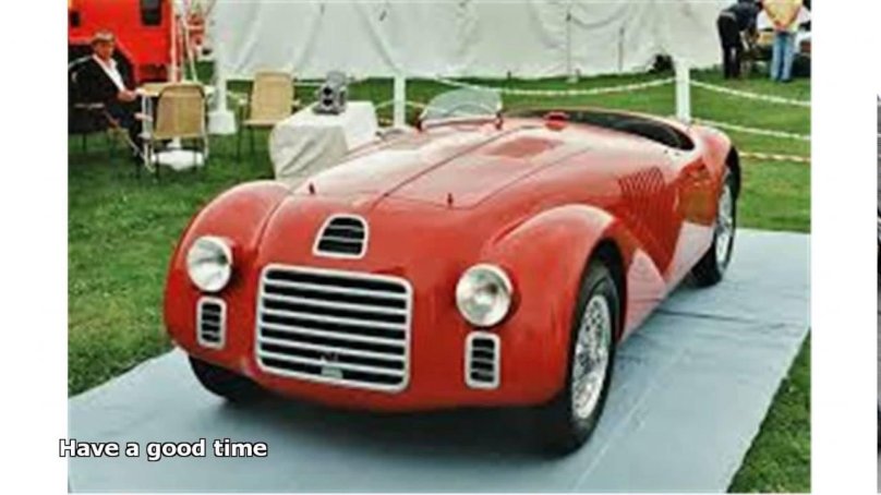 Феррари 125s с крышей