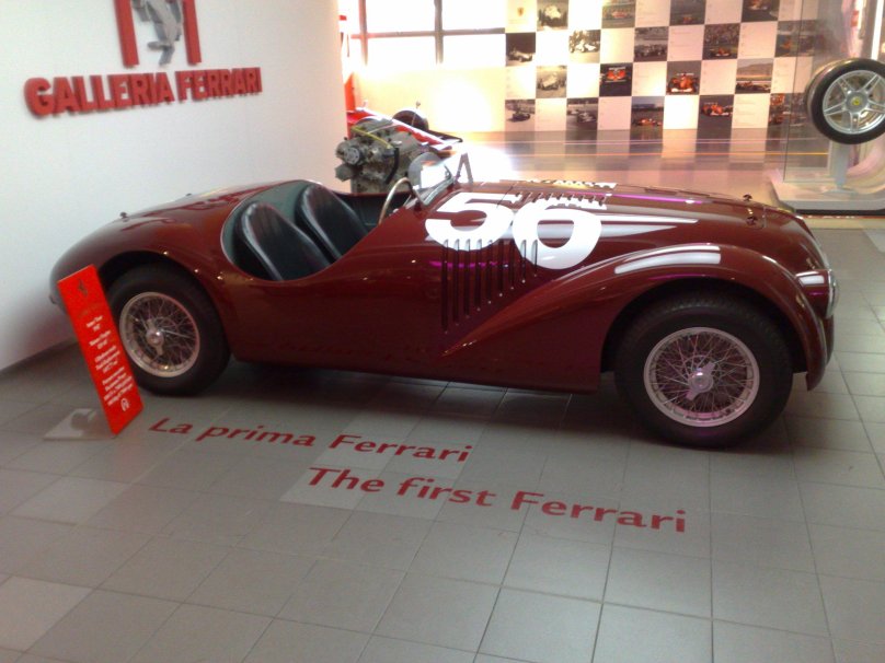 Ferrari 125 первая машина Энцо