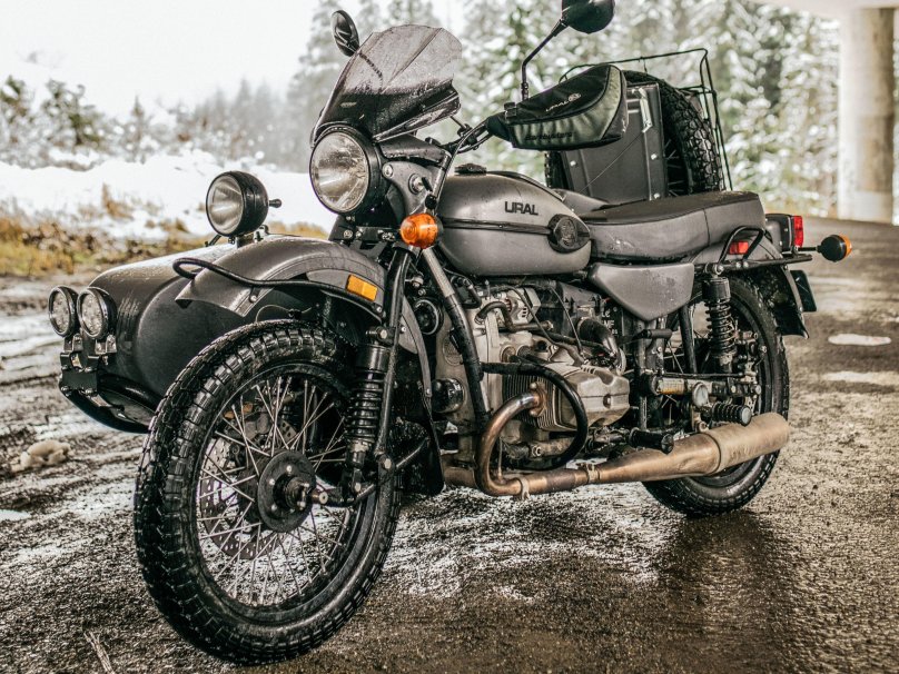 Экспортный мотоцикл Урал