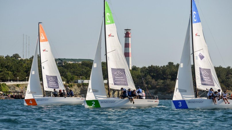 Парусная регата Абрау Дюрсо