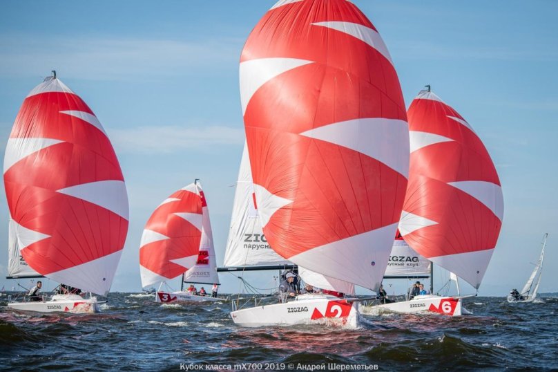 Парусная регата СПБ зигзаг