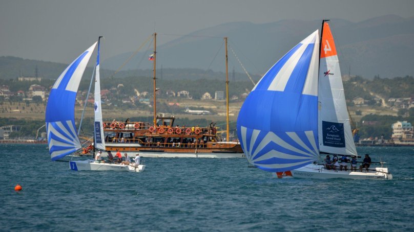 Парусная регата Абрау Дюрсо