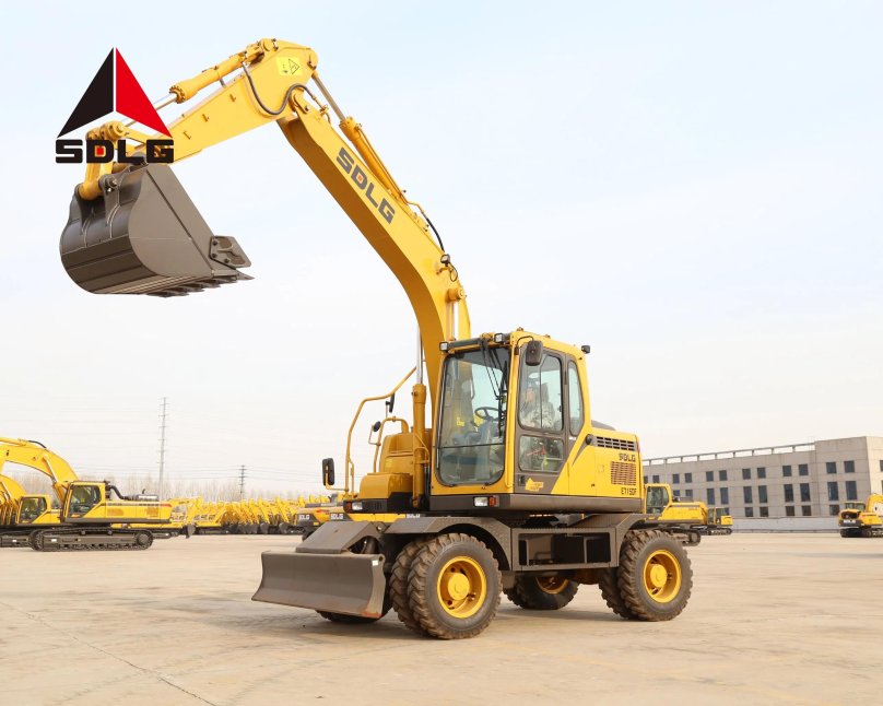 Экскаватор колесный SDLG e7150f