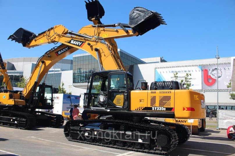 Экскаватор sany, sy750h