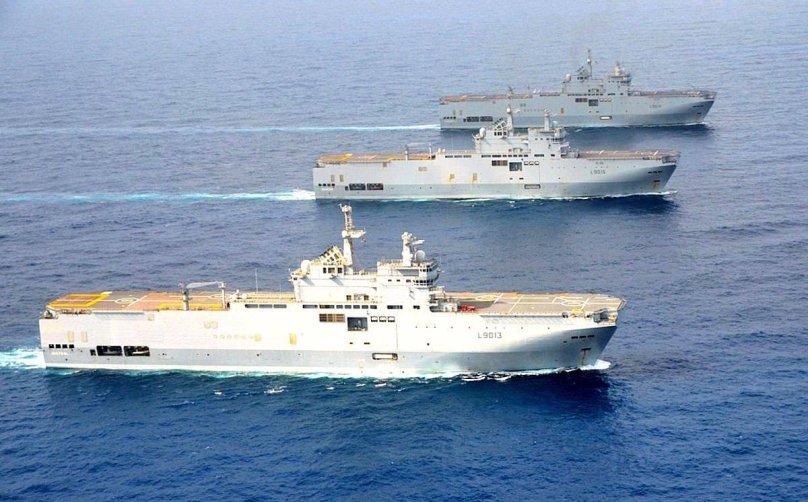 Универсальный десантный корабль Мистраль