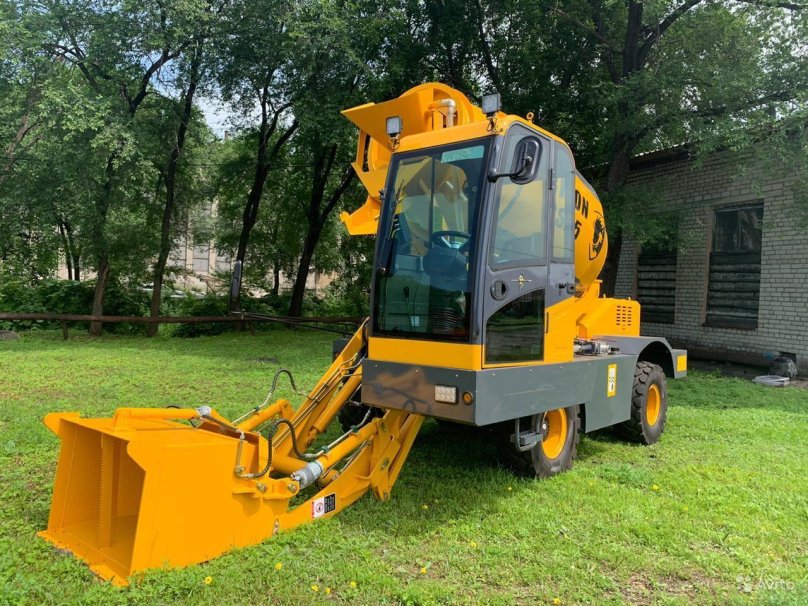 Самоходный бетоносмеситель