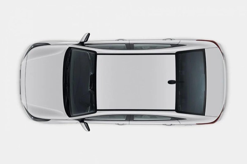 Hyundai Solaris 2021 сверху