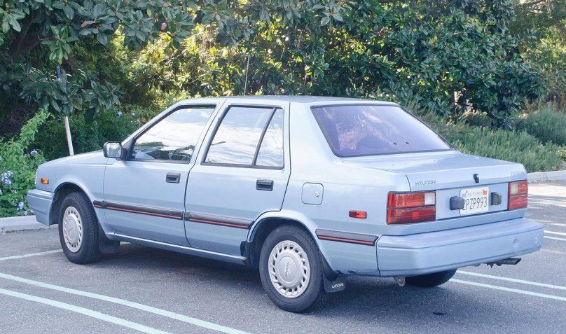 Hyundai excel 1989
