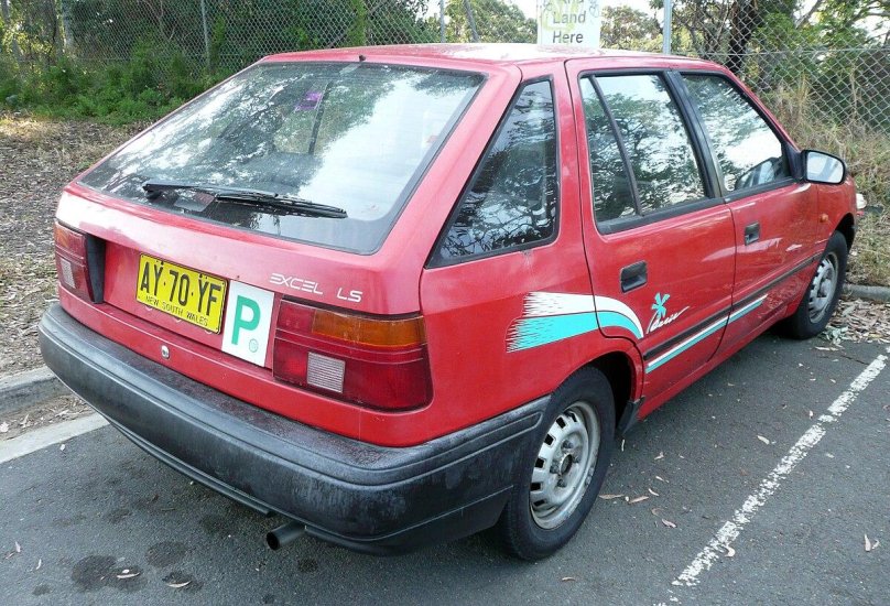 1988 Hyundai excel