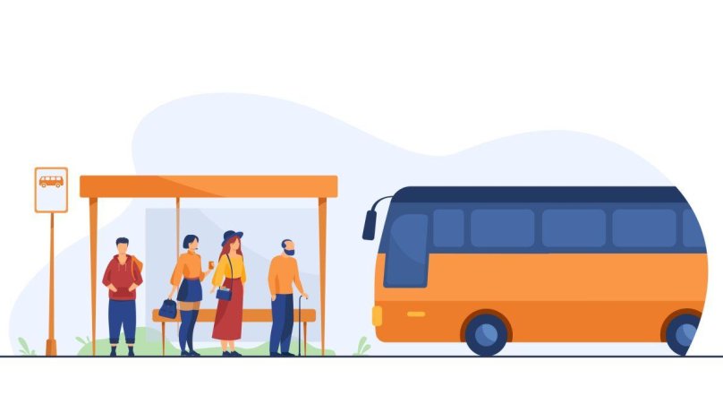 Автобус рисунок