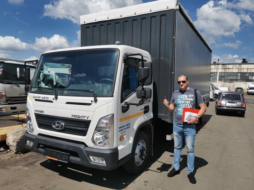 Хендай Майти ex8 тент штора