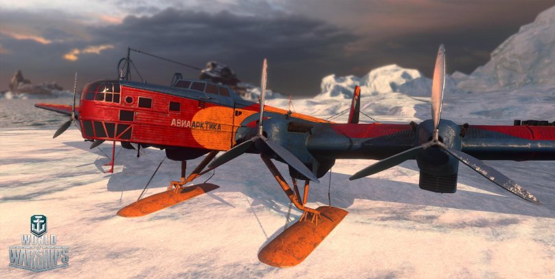 Ант-6 Северный полюс Водопьянов