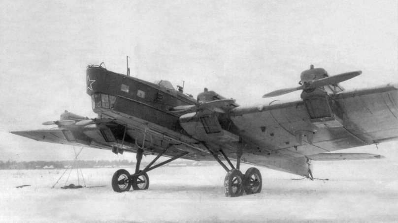 Самолет ТБ-3м-34 РН