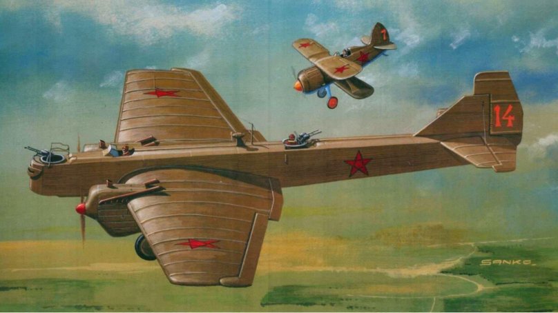 Самолет р-6 (ант-7)